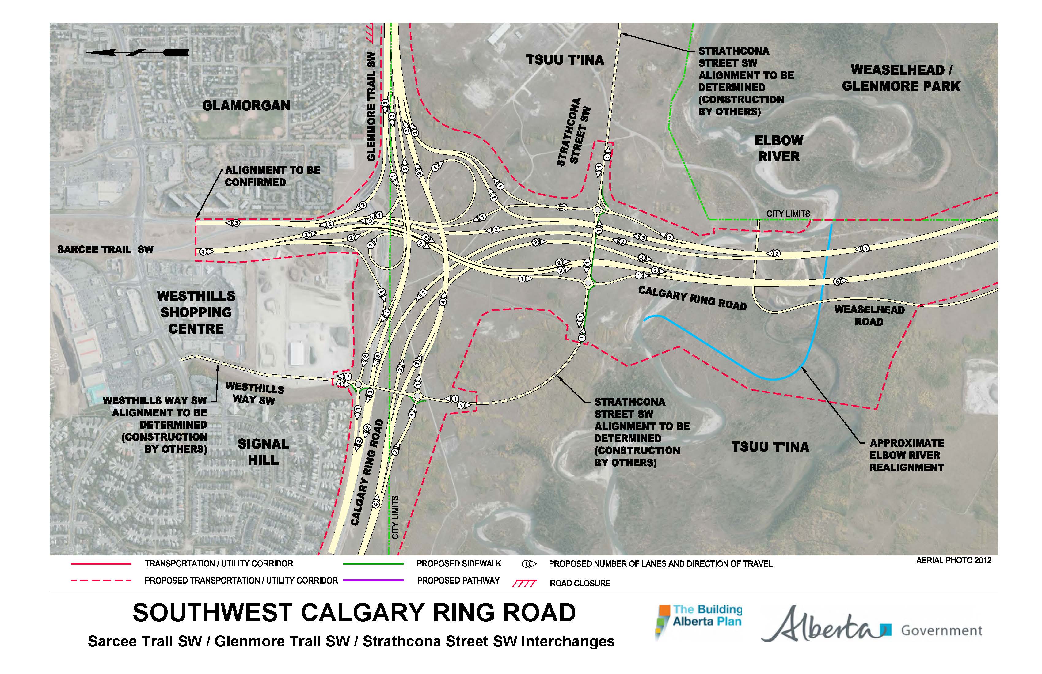 Calgary Sw Ring Road Map Pdf Southwest Ring Road Plans Released! : R/Calgary