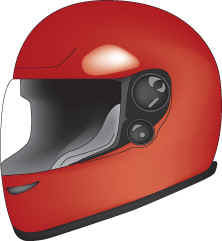 Full coverage - full face helmet